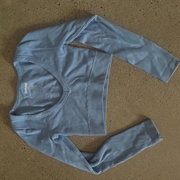 Blue garage long sleeve - Picture 1 of 4